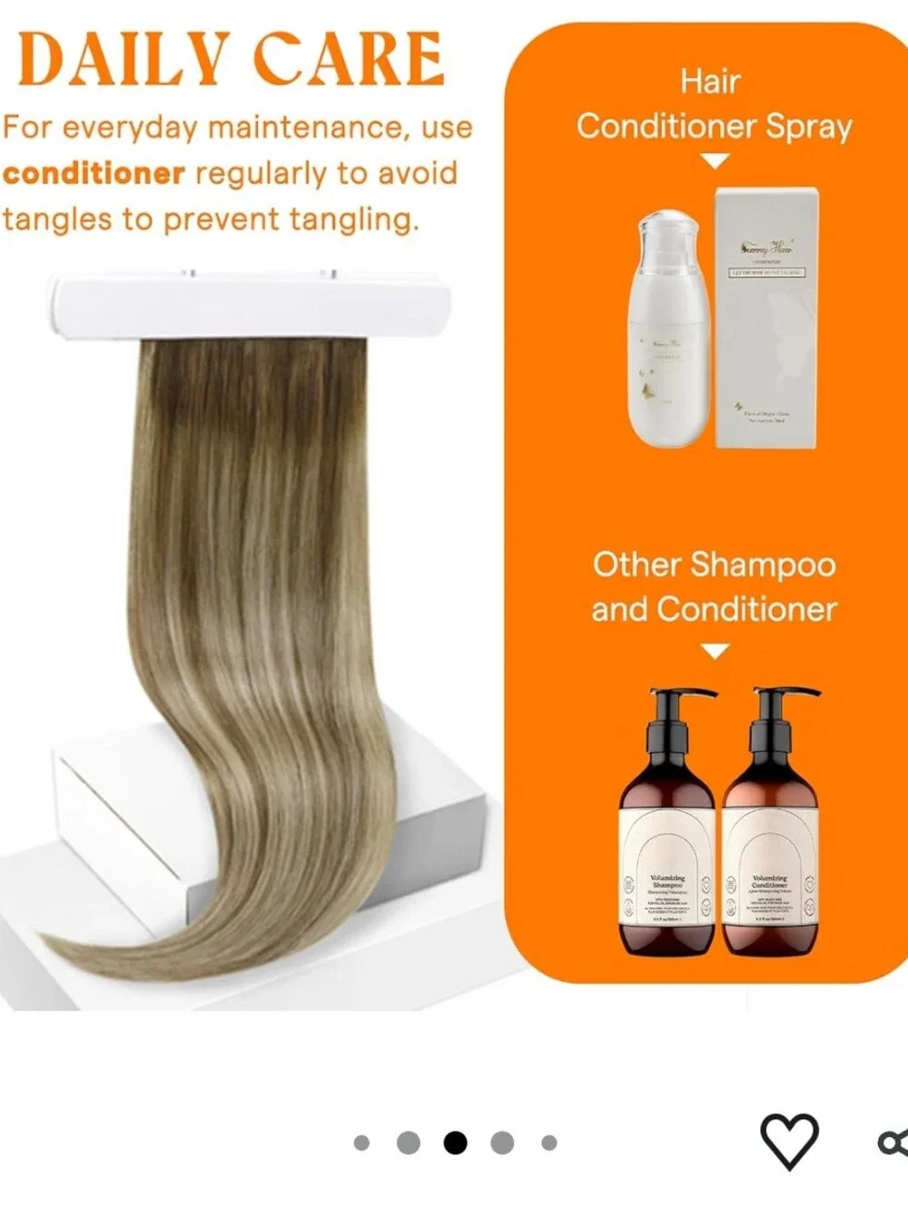Sunny Hair Genius Weft Hair Extensions Human Hair Blonde Balayage 14